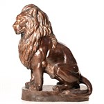 Фигура лев для сада