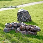 Камень Кашпо полукруглое стеклопластик U07845 - фото 26919