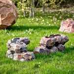 Кашпо для цветов камень