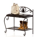 Кованая банкетка фото