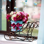 Декоративная подставка для цветов 