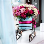 Подставка для цветов из металла 