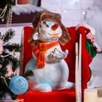 Декоративная фигура Снеговик