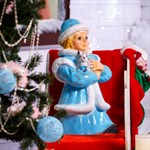 Новогодняя фигура Снегурочки 