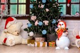 Декоративная фигура Снеговик Декоративная фигура Снеговик