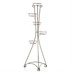 Металлическая подставка для цветов 