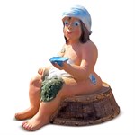 Садовая фигура Банщица 