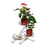 Металлическая подставка для цветов 