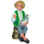 Фигура для сада Пастух