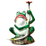 Фигура для сада лягушка
