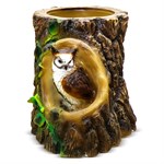 Парковая фигура Пень с совой F02019 - фото 27823