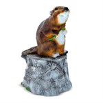 Бобер на пне Бобер на пне