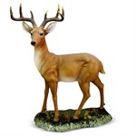 Садовая фигура Олень с большими рогами