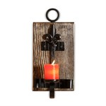 Подсвечник из дерева