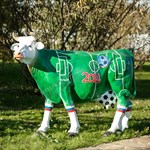 Фигура корова для рекламы