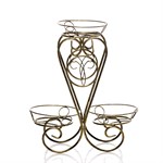 Металлическая подставка для цветов 