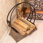 Дровница металлическая 