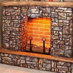 Держатель для дров металлический 