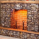 Держатель для дров в камин 