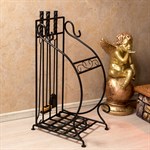 Дровница кованая 