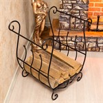 Дровница кованая 