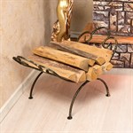 Дровница из металла