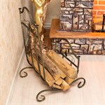 Кованая дровница 