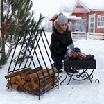 Металлический мангал 