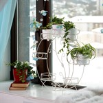 Подставка для цветов металлическая 