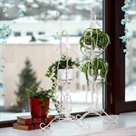 Подставка для цветов на подоконник