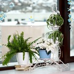 Подставка для цветов на подоконник