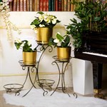 Кованая подставка для растений