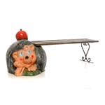 Кованая мебель Еж с грибами