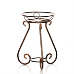 Металлическая подставка для цветов 