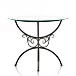 Стол для сада из металла