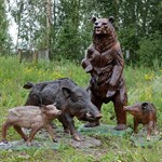 Комплект садовых фигур