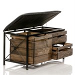 Ящик для хранения с сидением  Ящик для хранения с сидением