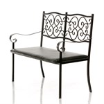 Кованый диван для сада