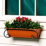 Кованая балконная подставка 