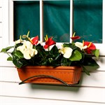 Кованая подставка для балконных ящиков 