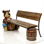 Детская скамейка за 13000 руб.