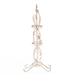 Подставка на подоконник для 3-х растений 14-954 металл цв.белый h=88см 14-954 - фото 32905