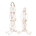 Подставка на подоконник для 3-х растений 14-954 металл цв.белый h=88см 14-954 - фото 32913