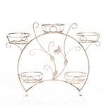 Подставка на подоконник для 5 кашпо с цветами HiTSAD 14-915 14-915 - фото 32936