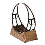 Металлическая дровница