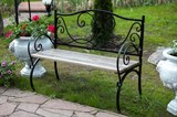 Кованая скамейка за 6300 руб.