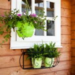 Подвесной кронштейн для цветов фото