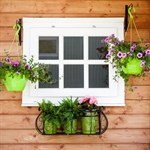 Кованый кронштейн для цветов