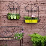 Кованая шпалера для растений