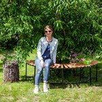 Уличная скамейка для сада Уличная скамейка для сада
